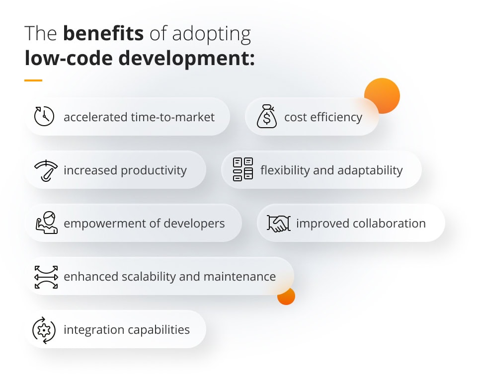 The benefits of adopting low-code development